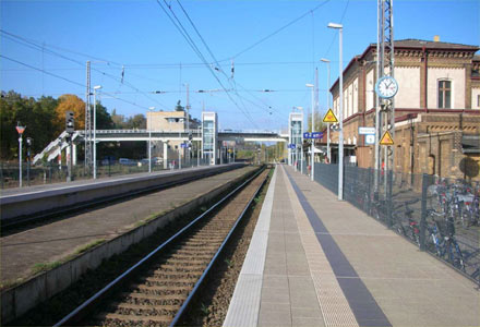 Bahnhof Belzig. Foto: Verkehrsverbund Berlin-Brandenburg GmbH (VBB)