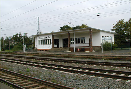 Bahnhof Nassenheide. Foto: Verkehrsverbund Berlin-Brandenburg GmbH (VBB)