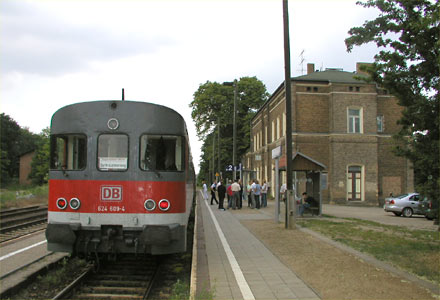 Bahnhof Seelow-Gusow. Foto: Verkehrsverbund Berlin-Brandenburg GmbH (VBB)